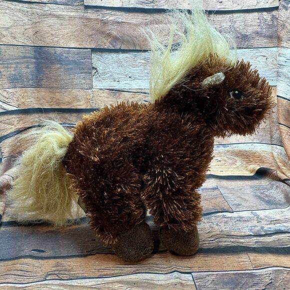 GANZ Webkinz Lil' Kinz Horse HS103 Plush Collectible Stuffed Animal Farm Toy - Picture 2 of 10